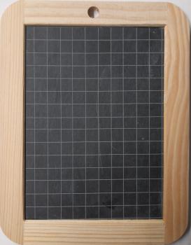 Preview: Miniatur Schiefertafel + Kreide
