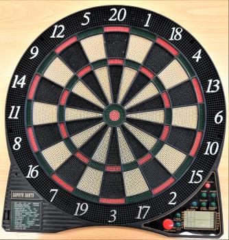 Elektronische Soft-Dartscheibe  SAPHYR