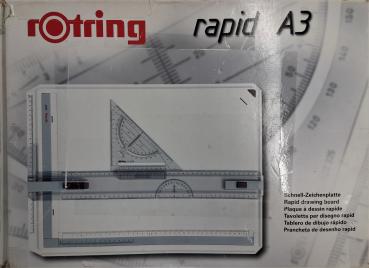 Zeichenplatte Rotring Rapid A3  ohne Winkelzeichner
