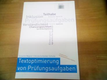 Inklusion - Textoptimierung von Prüfungsaufgaben