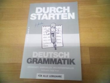 Durchstarten Deutsch Grammatik Lösungsheft
