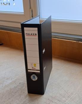 Ordner breit schwarz (8cm)