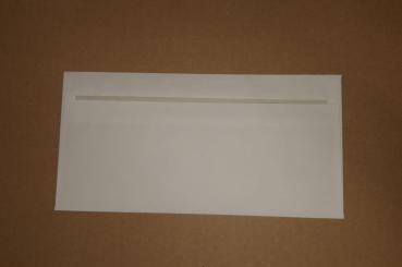 Preview: Briefumschlag ohne Fenster - DIN Lang