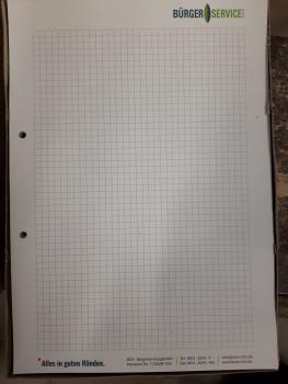 BUES Block Kariert DIN A4