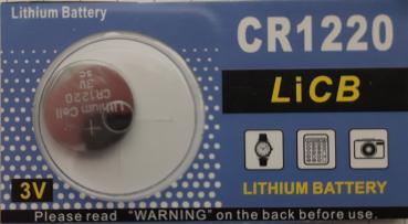 Knopfzelle  CR1220