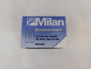 Büroklammern - 3/26 - 100 Stück