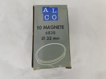 Magnete - Ø 32mm - 10 Stück
