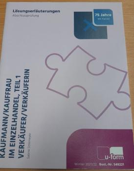 Kaufmann/Kauffrau im Einzelhandel Teil 1 Winter 2021/22