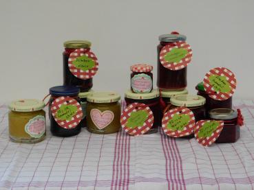 Verschiedene Marmeladen