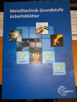 Metalltechnik Grundstufe Arbeitsblätter