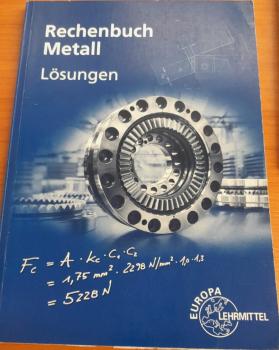 Rechenbuch Metall Lösungen