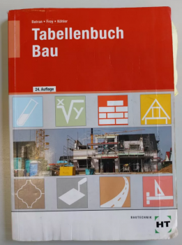 Tabellenbuch Bau