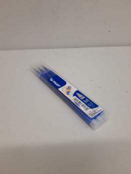 Ersatzmine Frixion Ball Kugelschreiber - blau 3er Pack