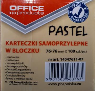 Haftnotiz - 76mm x 76mm - 100 Blatt