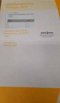 Zwischenprüfung Herbst 2019 Verkäufer
