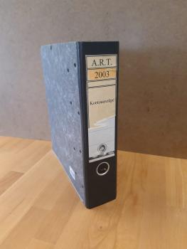 Ordner P80 - !für Kontoauszüge! - wolkenmarmor - gebraucht