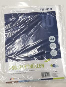 Sichthüllen (mit Lochung) Prospekthüllen - DIN A4 10er Pack