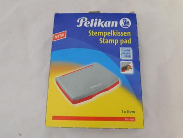 Stempelkissen Pelikan - 7cm x 11cm - rot