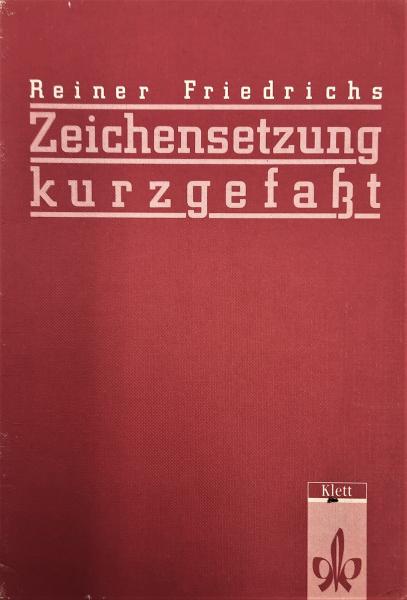 Zeichensetzung kurzgefasst