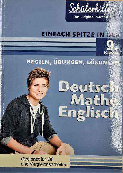 Schülerhilfe  9. Klasse  Deutsch Mathe Englisch