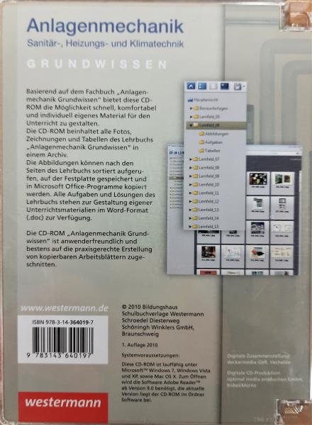 CD-ROM  Anlagenmechanik  Grundwissen