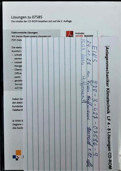 CD-ROM  Anlagenmechaniker/-in