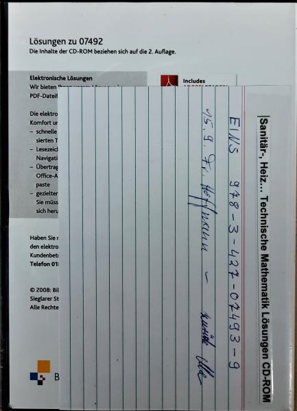 CD-ROM  Technische Mathematik