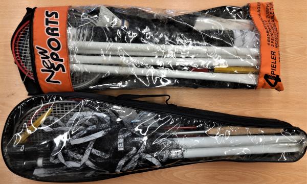 Federballsets für 4 Personen