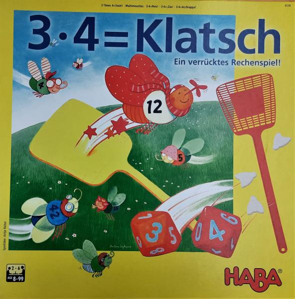 3 * 4 = Klatsch  Ein verrücktes Rechenspiel