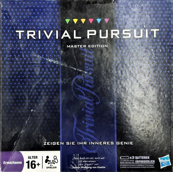 TRIVIAL PURSUIT  MASTER EDITION