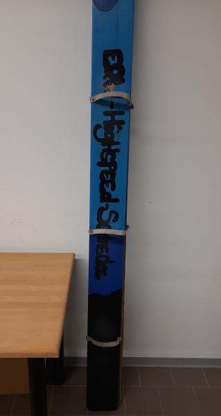 Langlaufski - 1 Paar - blau