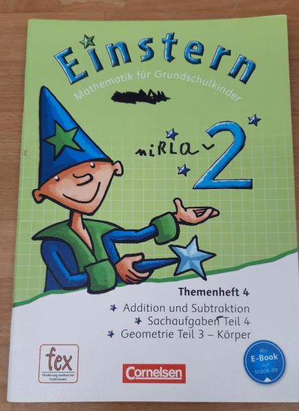 Einstern 2 Themenheft 4 Mathematik für Grundschulkinder.