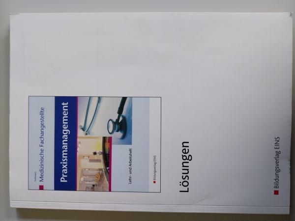 Medizinische Fachangestellte, Praxismanagement