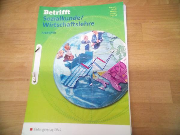 Sozialkunde/ Wirtschaftslehre Arbeitsheft