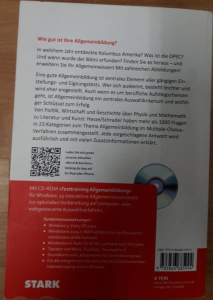 Hesse/Schrader  Das große Testtraining der Allgemeinbildung