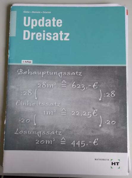 Update Dreisatz