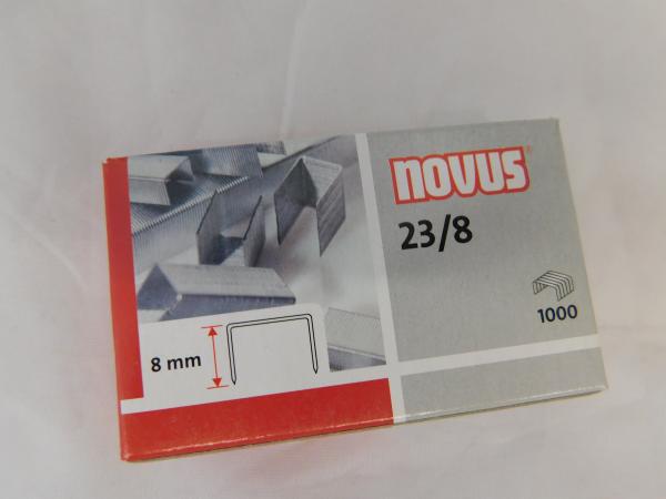 Heftklammern verzinkt - 23/8 - 1000 Stück *Auslaufartikel*