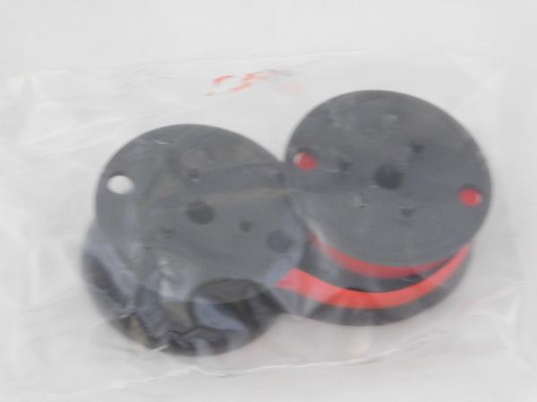 Farbband Kores - Doppelspule - klein - schwarz/rot - für Rechenmaschine