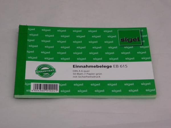 Einnahmebeleg EB 615