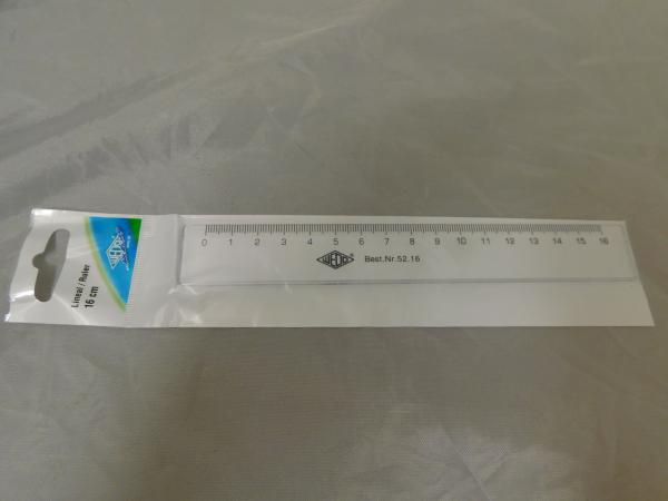 Wedo Lineal 16 cm