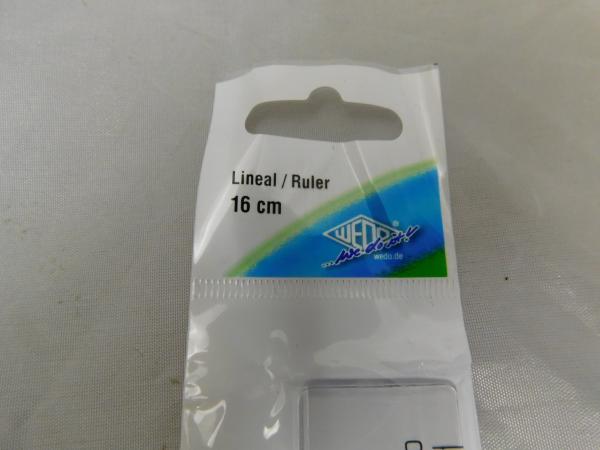 Wedo Lineal 16 cm