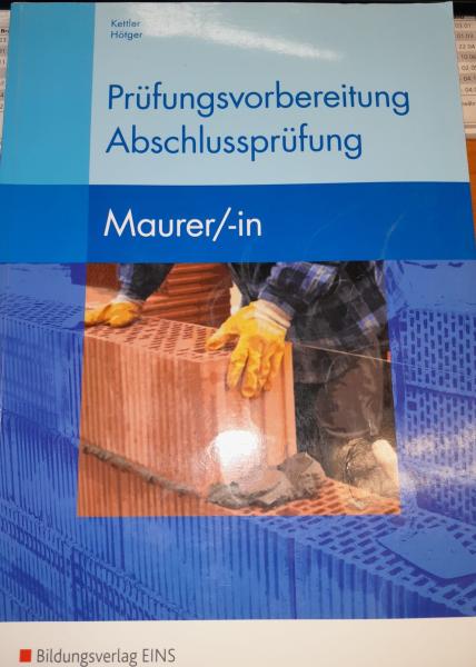 Maurer/-in Prüfungsvorbereitung Abschlussprüfung
