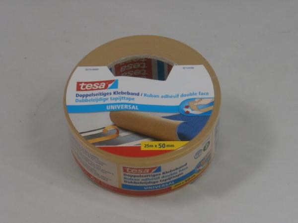 Doppelseitiges Klebeband Tesa - 50mm x 25m