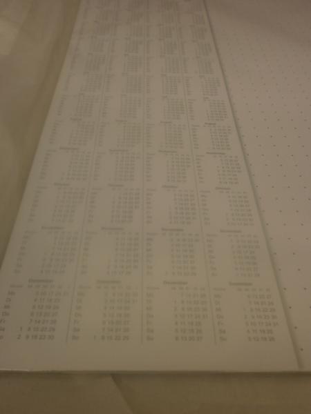 Papier-Schreibunterlage