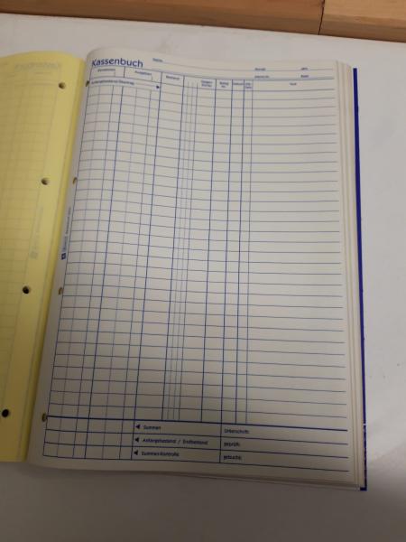 Kassenbuch DIN A4 (Auslaufmodel)
