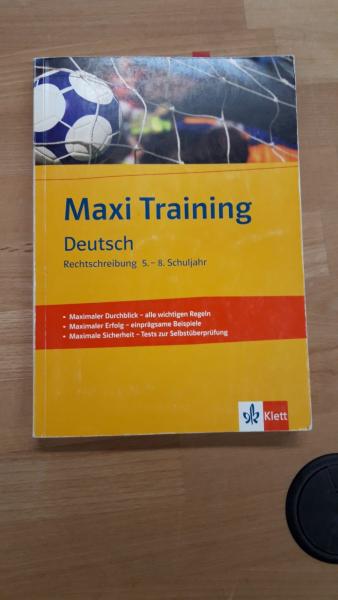 Maxi Training Deutsch Rechtschreibung 5-8. Klasse