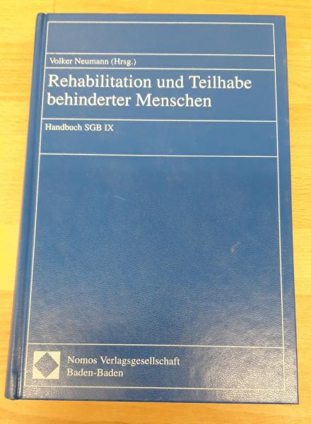 Rehabilitation und Teilhabe behinderter Menschen